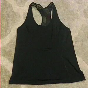 Lululemon Black Scoop  Neck Sleeveless Tank Tank